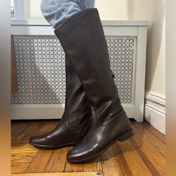 Milano brown leather boots - Picture 2 of 8